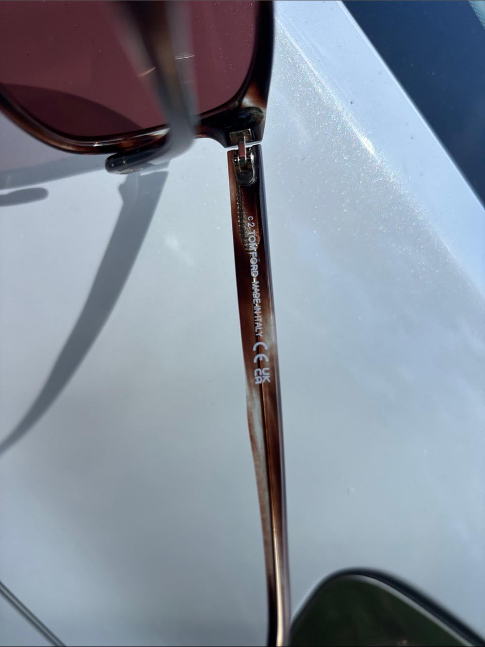 NEW with box authentic square frame Tom Ford Gerard-02 TF 930 56-19-145 - Picture 7 of 13